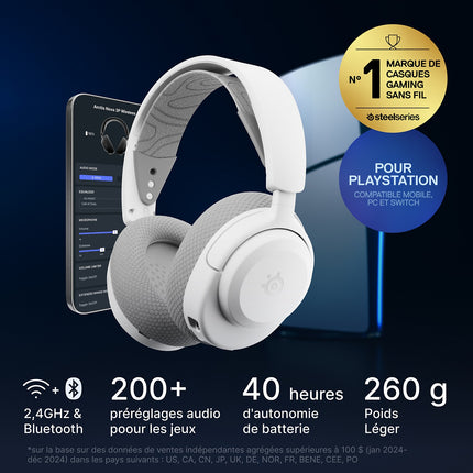 Casque gamer STEELSERIES Arctis Nova 3PW