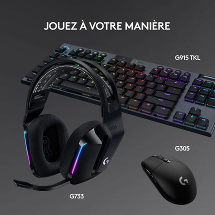 Casque gamer LOGITECH G733 Lightspeed White