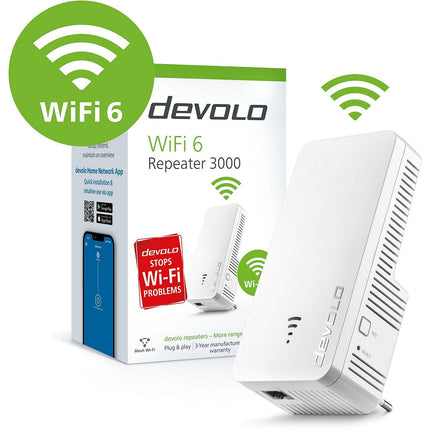 Répéteur Wifi DEVOLO Wifi 6 Repeater 3000 + 1 port ethernet