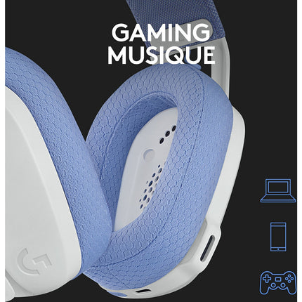 Casque gamer LOGITECH G435 Lightspeed Bluetooth