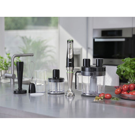 Mixeur BRAUN MQ9187XLI MultiQuick 9 noir et gris 8 accessoires