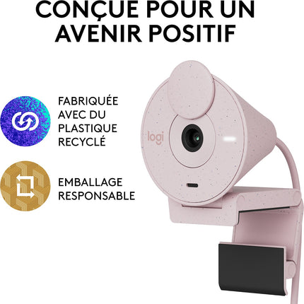Webcam LOGITECH Brio 300 Full HD avec micro