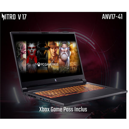 PC Gamer ACER Nitro V 17,3" FHD 144Hz AMD Ryzen 7 260 Nvidia GeForce RTX 5060 32 Go RAM DDR5 1 To