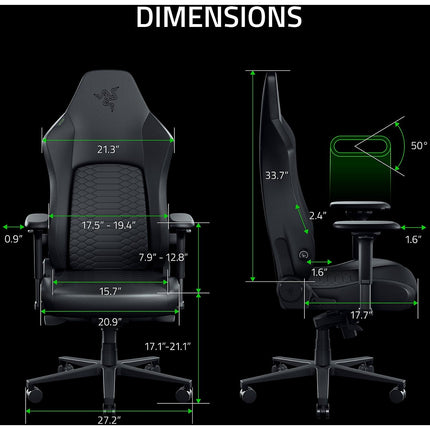 Chaise gaming RAZER Iskur V2 NewGen Noir