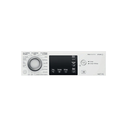 Lave linge séchant hublot encastrable HOTPOINT NDBD107489WSAFR