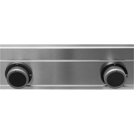 Plancha gaz FORGE ADOUR Modern 60 Inox 2 brûleurs à poser, 60x42 cm