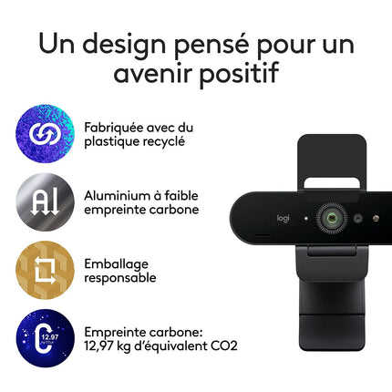 Webcam LOGITECH BRIO 4K GRAPHITE