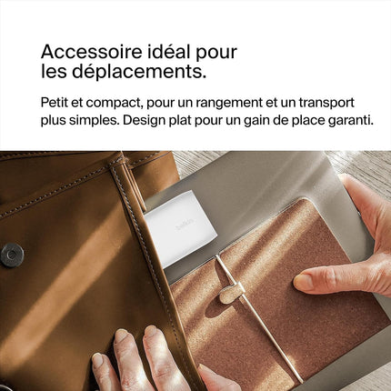 Chargeur ordinateur portable BELKIN 3 port USB-C 67W PPS Technologie