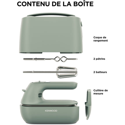 Batteur KENWOOD HAND Batteur GO COLLECTION HMP40.000GR