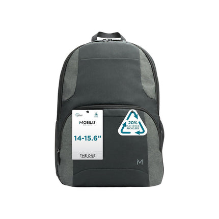 Sac à dos MOBILIS TheOne Éco-conçu PC 14-15,6'' Noir/Gris