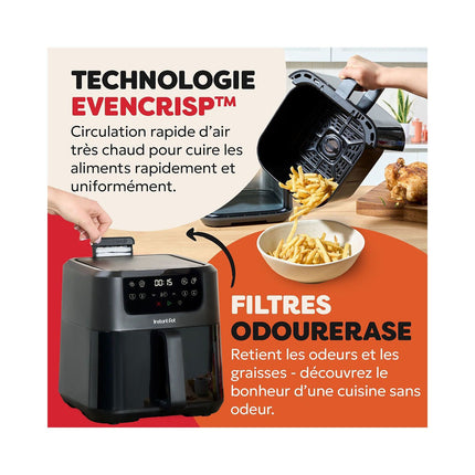 Friteuse sans huile INSTANT POT Vortex ClearCook OdorErase 4,7 L