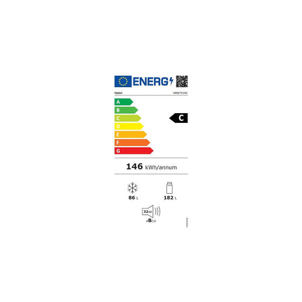 Réfrigérateur combiné encastrable HAIER HBW7518C
