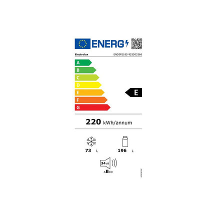 Réfrigérateur combiné encastrable ELECTROLUX END5FE18S ColdSense