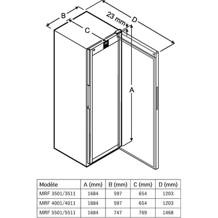 Armoire réfrigérée LIEBHERR MRFVC5501