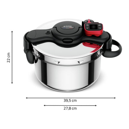 Autocuiseur SEB Clipso Minut Now+ 6L P4900750