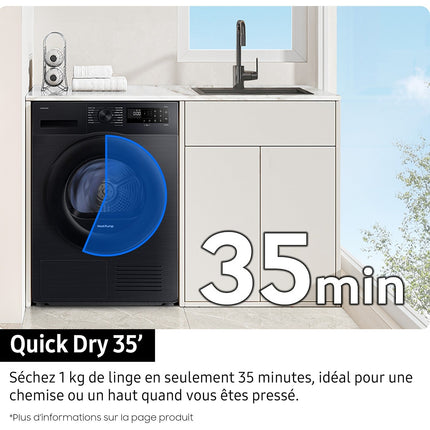 Sèche linge pompe à chaleur SAMSUNG DV90DB7845GE