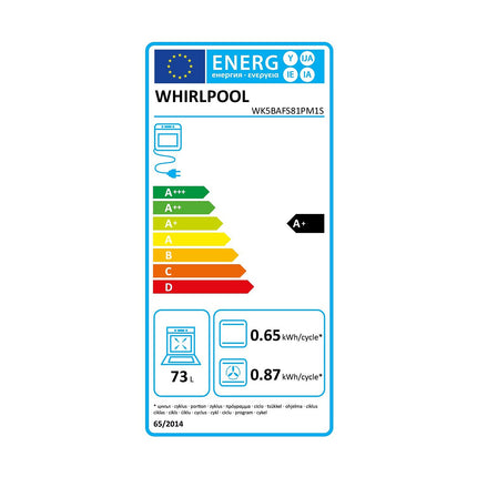 Four encastrable fonction vapeur WHIRLPOOL WK5BAFS81PM1S