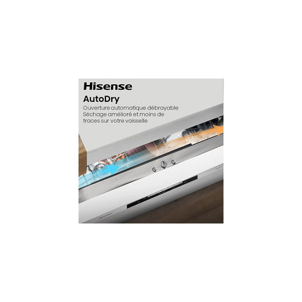 Lave vaisselle 60 cm HISENSE HS642C90X