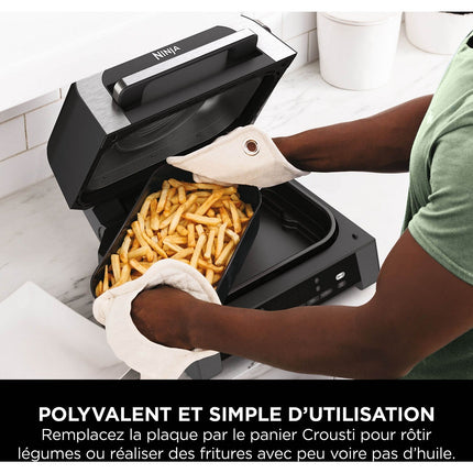 Grille-viande NINJA Foodi DG551EU thermosonde à poser, 40x27 cm