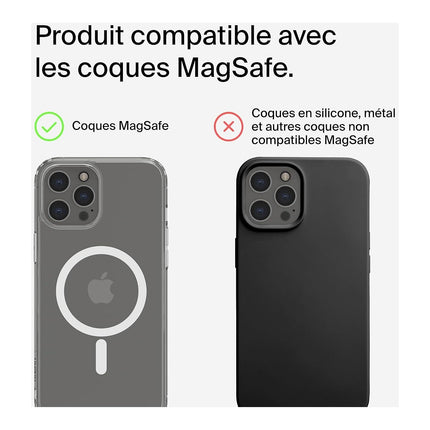 Chargeur induction BELKIN 15W Boost Charge Pro 3en1 Qi2 Noir