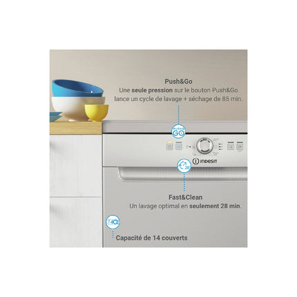 Lave vaisselle 60 cm INDESIT D2FHK26S