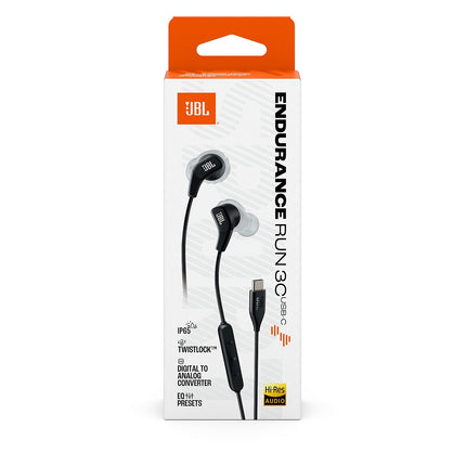Ecouteurs sport JBL ENDURANCE RUN 3 C NOIR