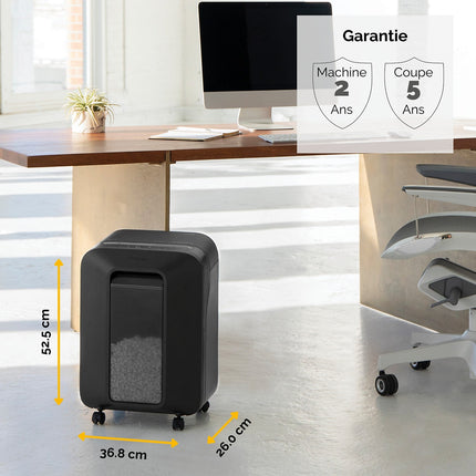 Destructeur FELLOWES MICROSHRED LX201 NOIR