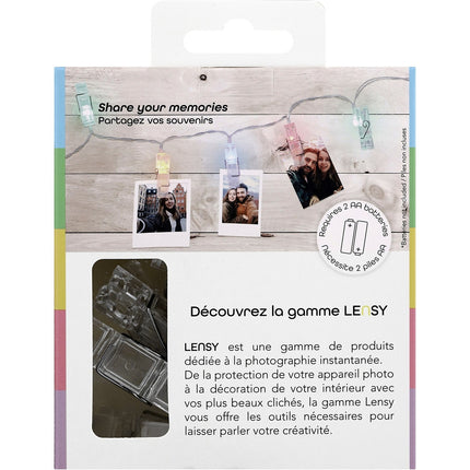 Guirlande TNB Lensy Guirlande LED pour Instax Mini