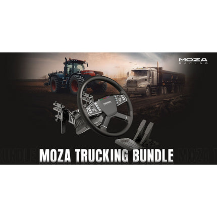 Volant + Pédalier MOZA RACING R5 Truck Driving Simulator