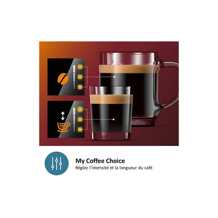 Expresso Broyeur PHILIPS EP2224/10 Gris Cachemire série 2200