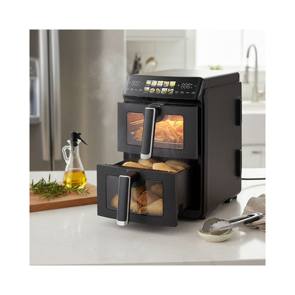 Friteuse sans huile PRIXTON Verticale 10 L avec Double Panier 2600 W