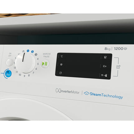 Lave linge hublot INDESIT BWE81295XWVFR