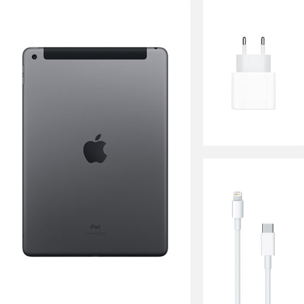 Tablette Apple IPAD 10.2 128Go Gris sidéral Cell Reconditionné