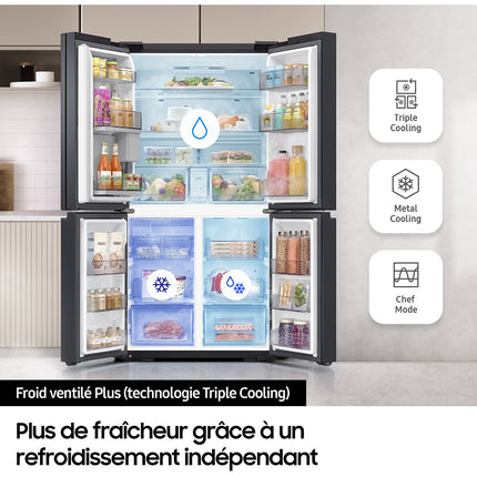 Réfrigérateur multi portes SAMSUNG RF65DG960ESR