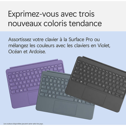 Clavier MICROSOFT Surface Pro 12'' Ardoise