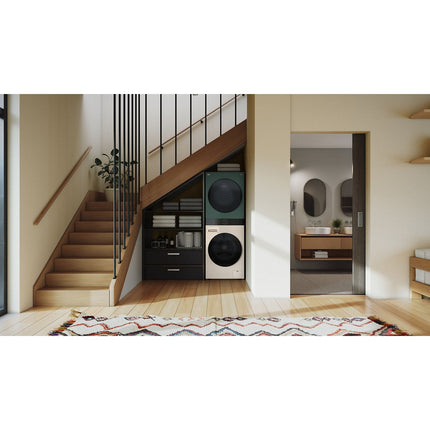 Lave linge séchant hublot LG F214WT8GRBE Washtower