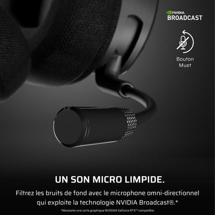 Casque gamer CORSAIR VOID ELITE V2 SANS FIL Carbon