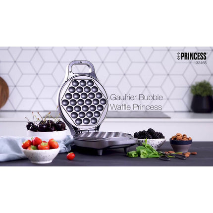 Gaufrier PRINCESS Gauffres boules_Bubble waffle
