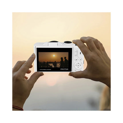 Caméra PRIXTON Caméra Digitale XPLORER WiFi Blanc