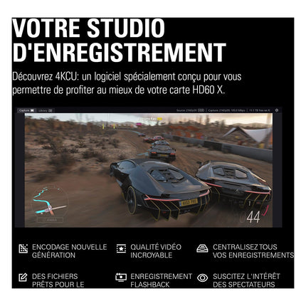 Boîtier d'enregistrement ELGATO HD60X