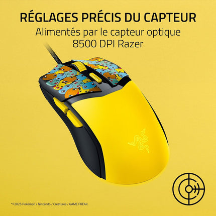 Souris Gamer Filaire RAZER COBRA POKÉMON KANTO STARTERS ED