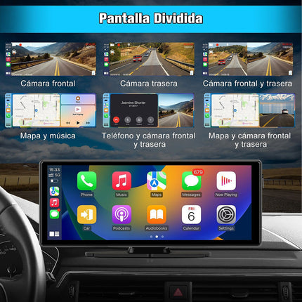 Autoradio connecté JUNSUN 10.26" GPS KAM USB Avec écran Carplay