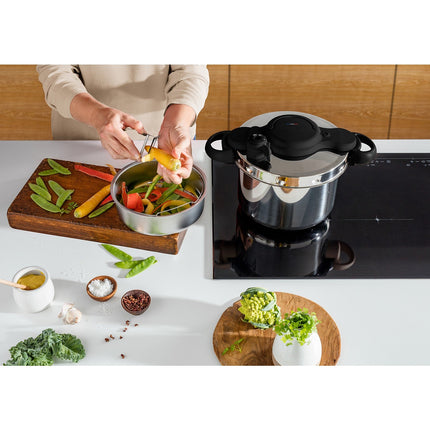 Autocuiseur SEB Clipso Minut Easy 6L Noir
