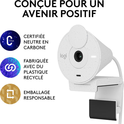 Webcam LOGITECH Brio 300 Full HD avec micro