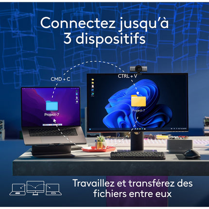 Souris sans fil LOGITECH MX Master 3S Bluetooth