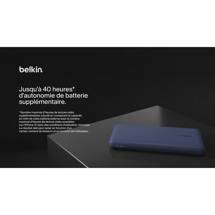 Batterie externe BELKIN 10000 mAh bleu