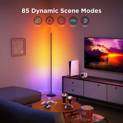 Lampe connectée GOVEE Lampadaire RGBICW 136 CM