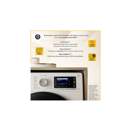 Lave linge hublot WHIRLPOOL W7X89B SILENCE FR