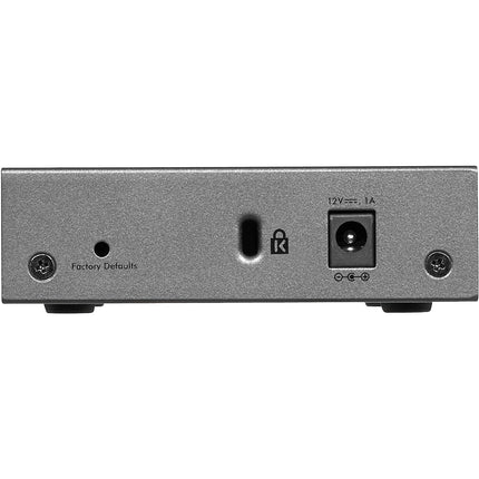 Switch ethernet NETGEAR GS105E Metal 5 Ports Gbps +Interface web