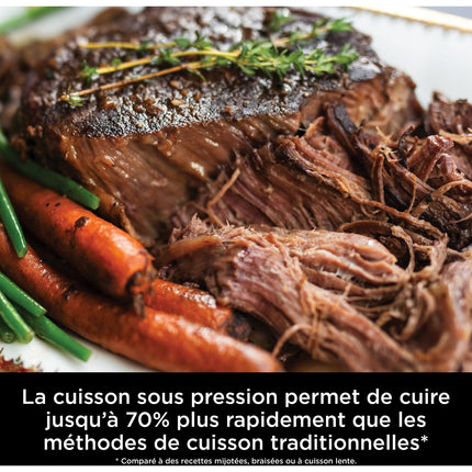 Multicuiseur NINJA Foodi OL550EU gris/noir 6 L, 11 modes de cuisson dont air fryer Reconditionné